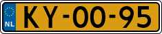 License plate of the Netherlands, Military