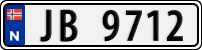License plate of Norway, Trailers, motorcycles, special vehicles