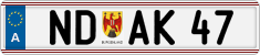 License plate of Austria, Vanity Plates