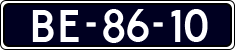 License plate of the Netherlands, Imported oldtimers (commercial vehicles)