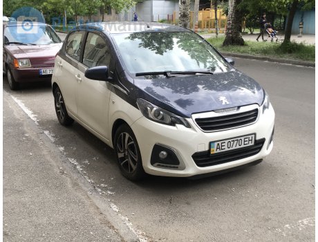 AE 0770 EH, Peugeot 108