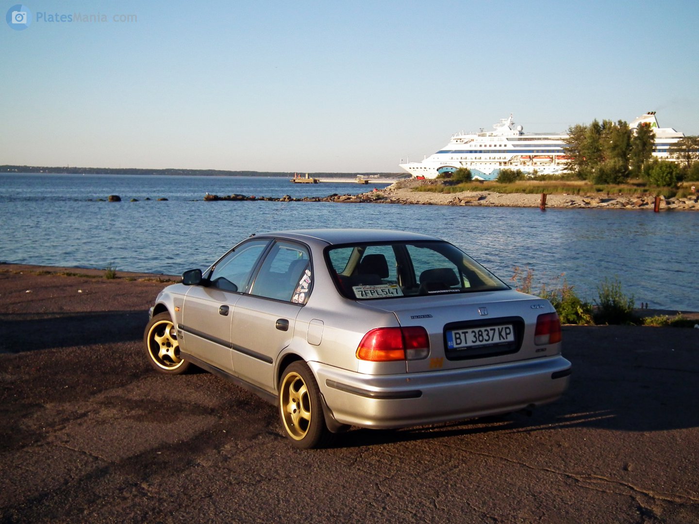 BT 3837 KP, Honda Civic 6th gen (Ferio) Sedan (EJ/EK; Global-market), 1995–2000