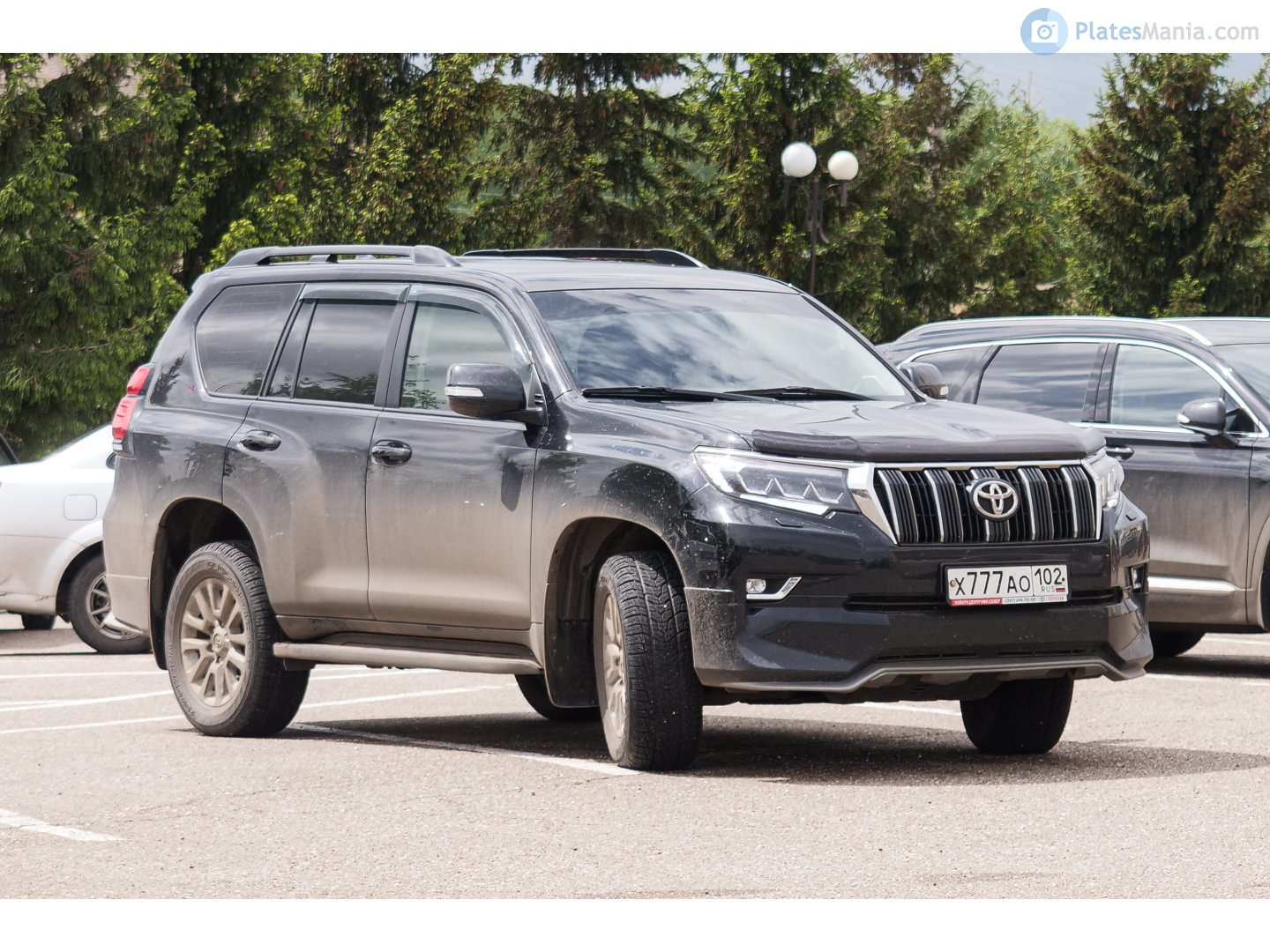 х 777 ао 102, Toyota Land Cruiser Prado 4th gen 5-door SUV (J150), 2nd facelift, 2017–2023