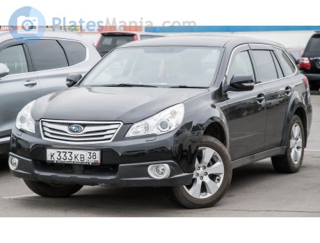 к333кв38, Subaru Outback