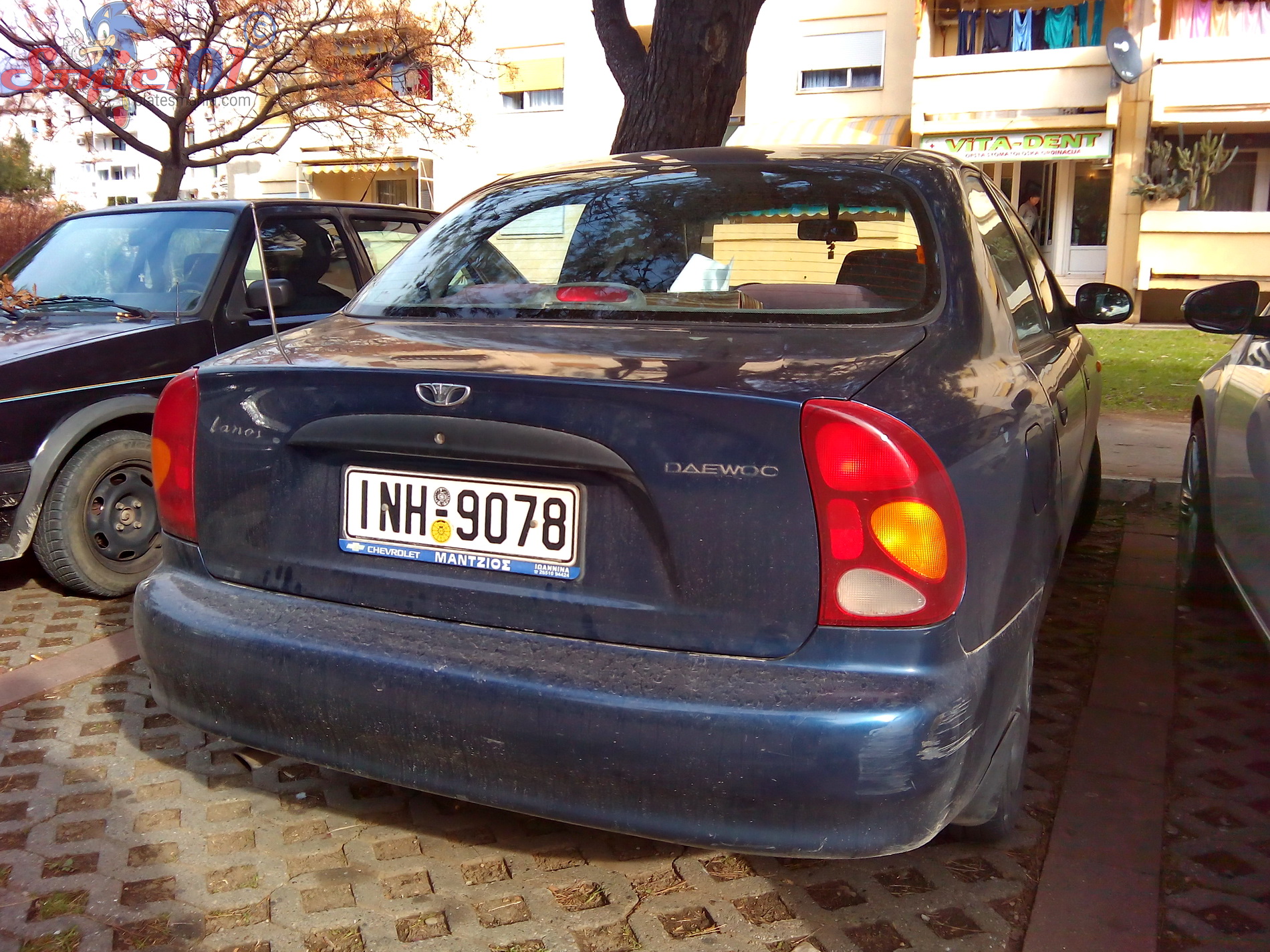 INH-9078, Daewoo Lanos 1st gen Sedan (T100/T150), 1997–2009