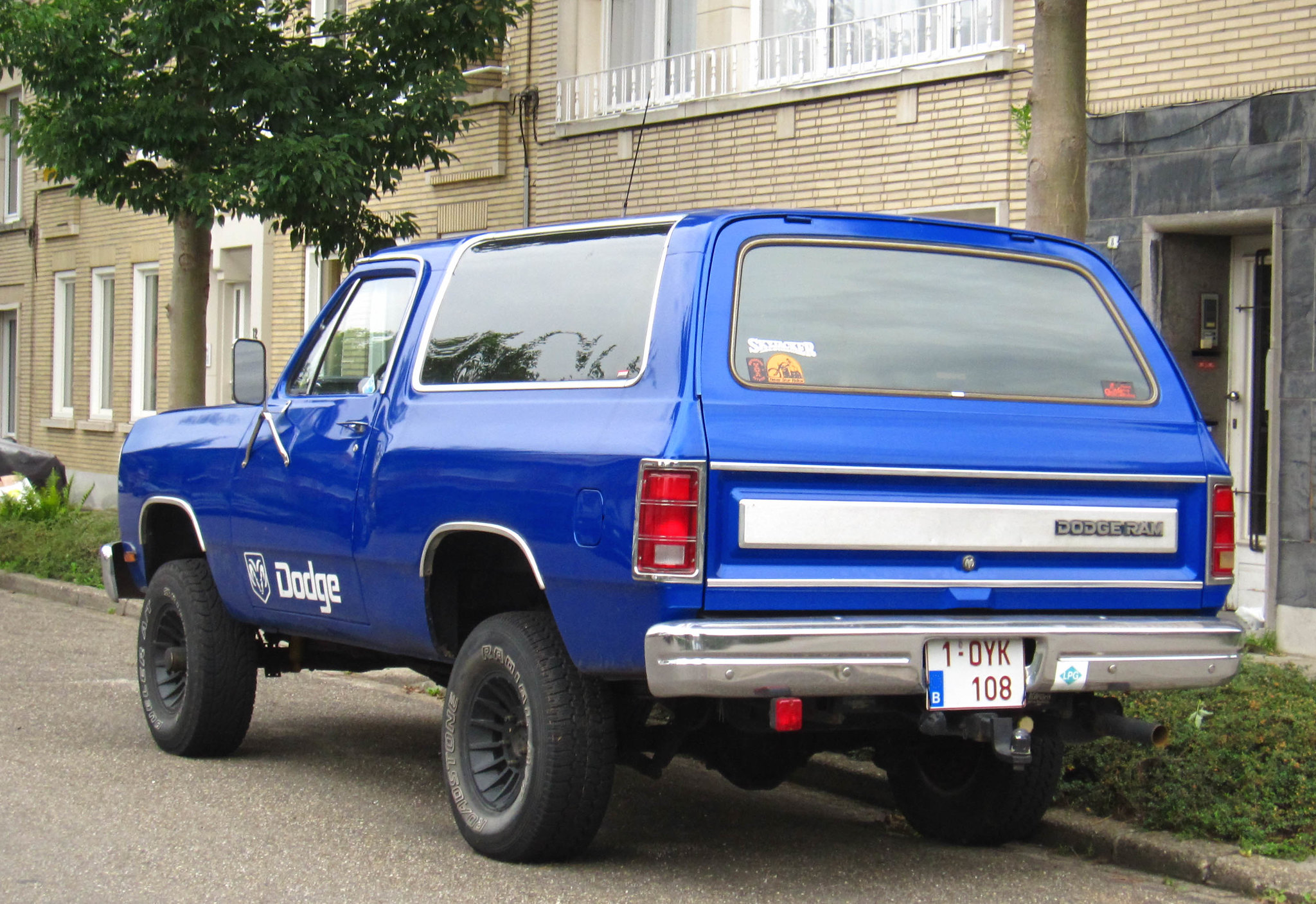 1-OYK-108, Dodge Ramcharger 2nd gen, 1981–1993 (–1996 for MX-market)