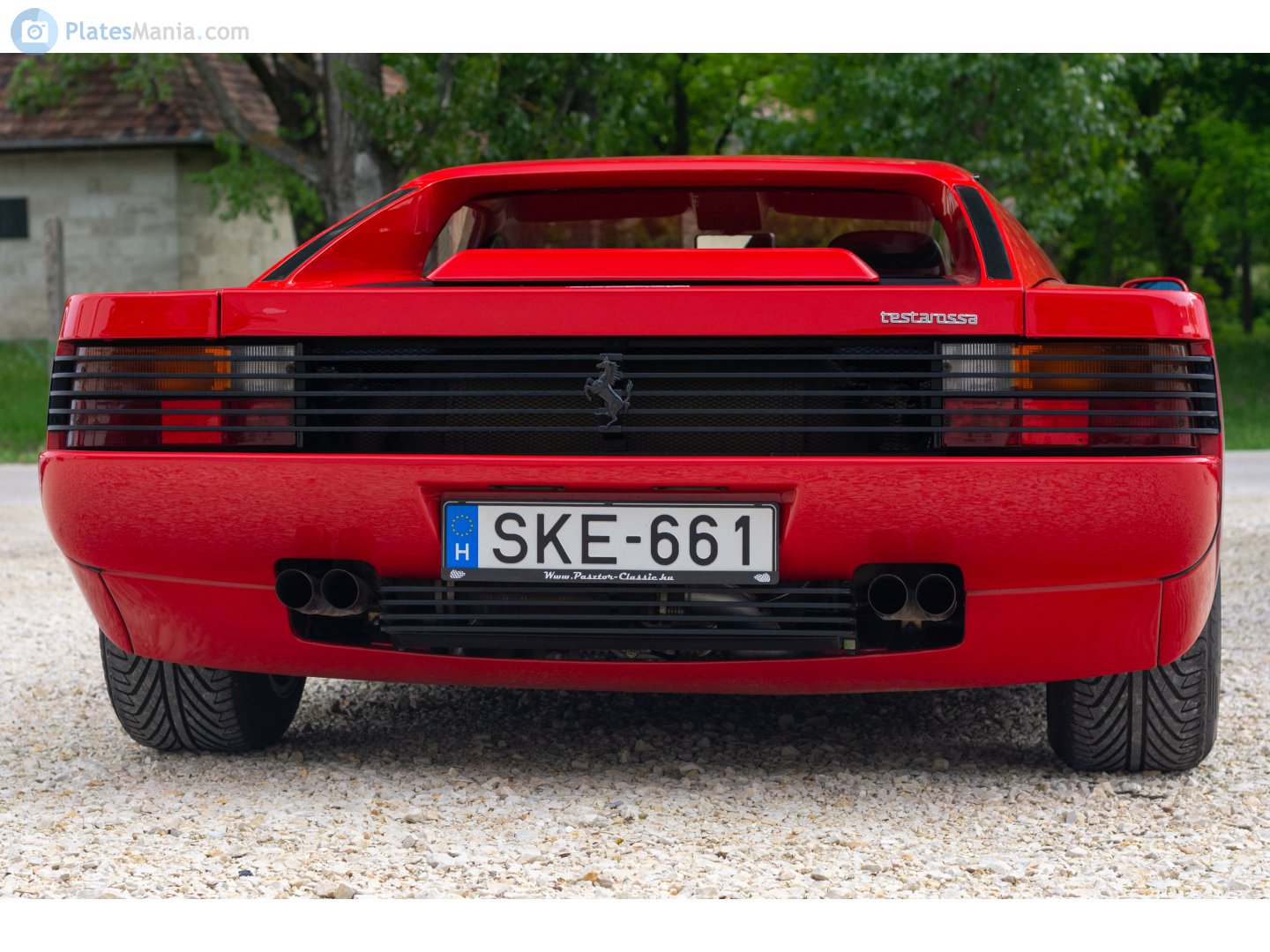 SKE-661, Ferrari Testarossa 1st gen (F110), 1984–1991