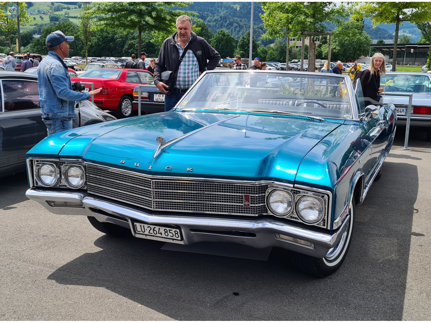 LU 264858, Buick Electra 3rd gen 1966 225 Convertible (48467; C-body), 1st facelift, 1965–1966