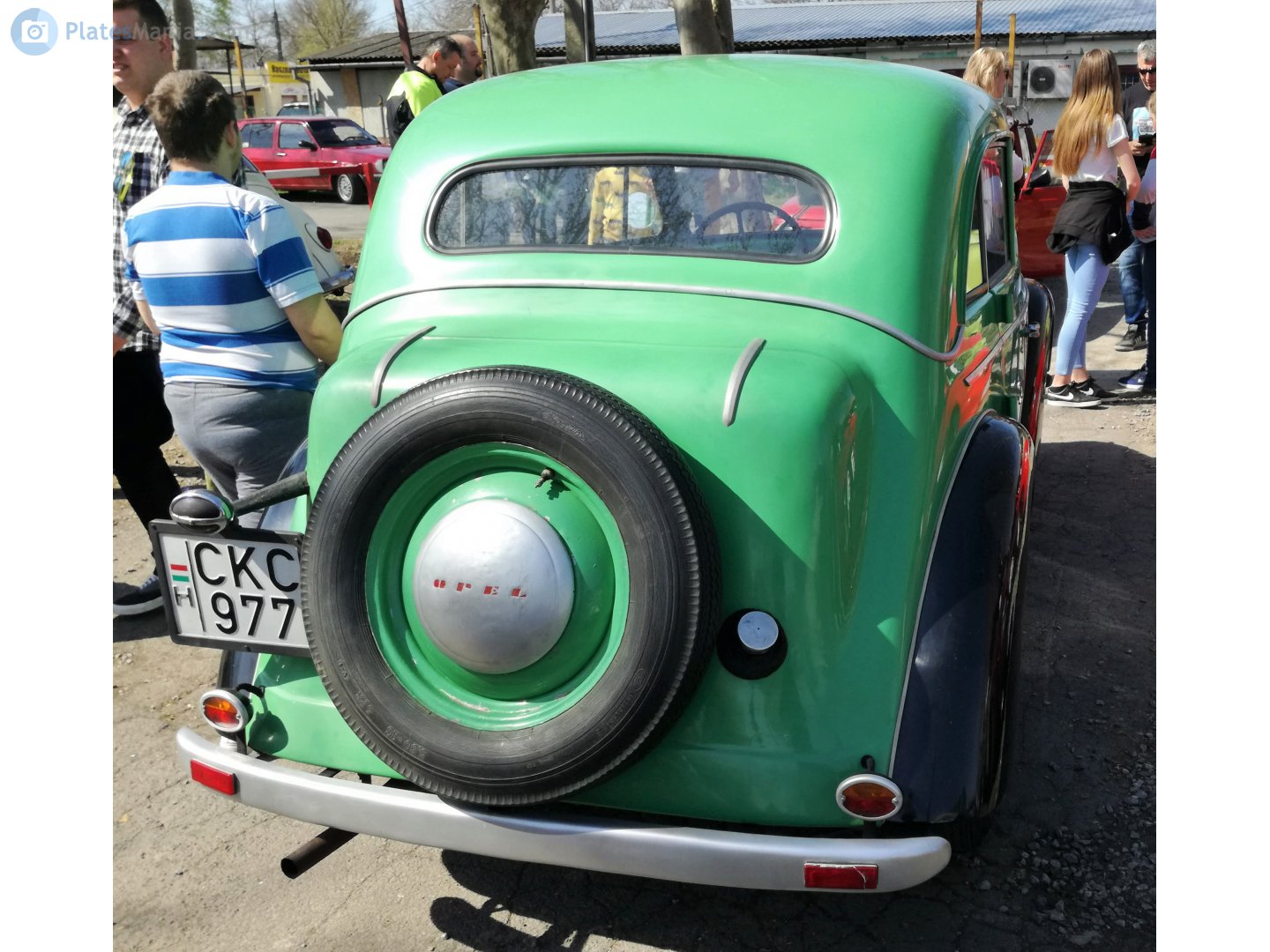 CKC-977, Opel Olympia 1st gen 1,5 Liter 4-door Sedan, facelift, 1937–1940