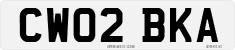 License plate of the United Kingdom, 2001 year system