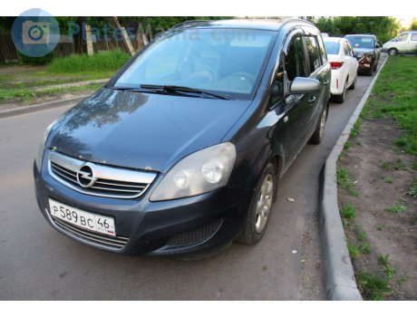 р589вс46, Opel Zafira