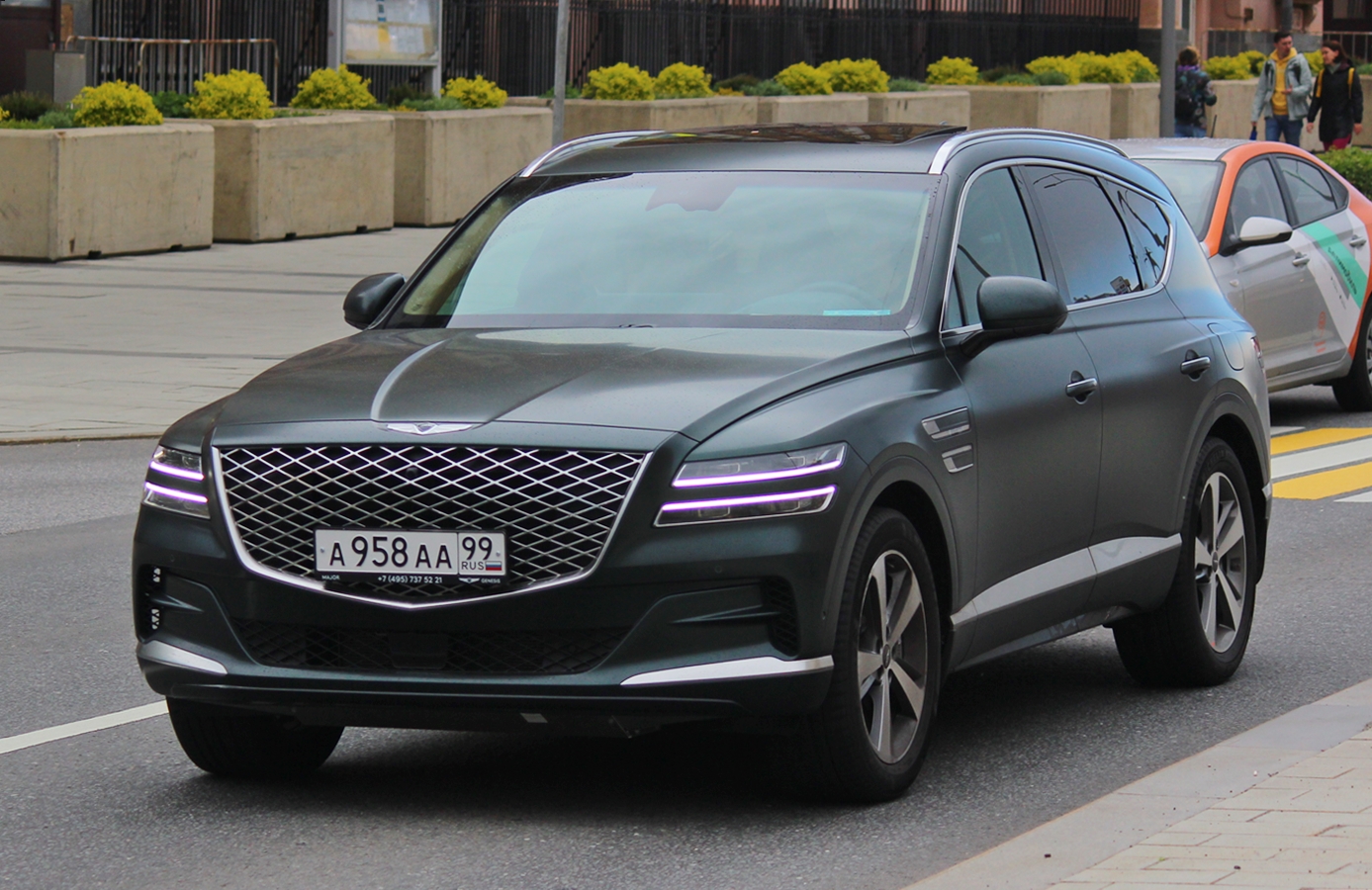 а 958 аа 99, Genesis GV80 1st gen SUV (JX1), 2020–