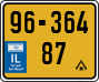 License plate of Israel, Regular plates