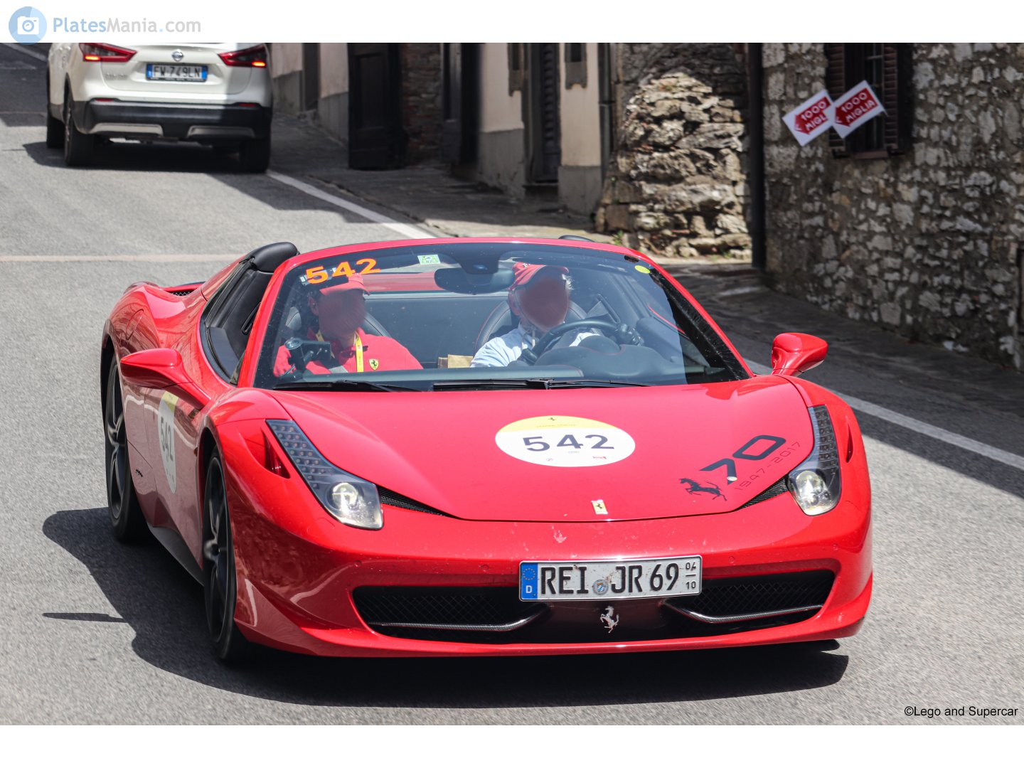 REI JR 69 (04/10), Ferrari 458 1st gen Spider (F142), 2011–2015