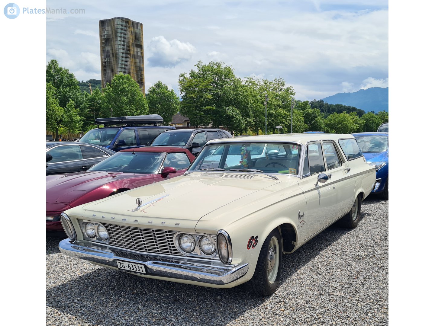 ZG 63331, Plymouth Belvedere 5th gen 1963 5-door Station Wagon (TP2; B-body), 1st facelift, 1962–1963