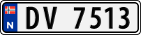 License plate of Norway, Trailers, motorcycles, special vehicles