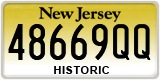 New Jersey, Historic (QQ12345 / 12345QQ)