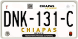 Chiapas, Cars (AAA-000-A)