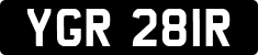 License plate of the United Kingdom, 1963 year system