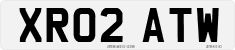 License plate of the United Kingdom, 2001 year system