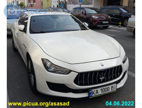 KA 1000 BI, Maserati Ghibli