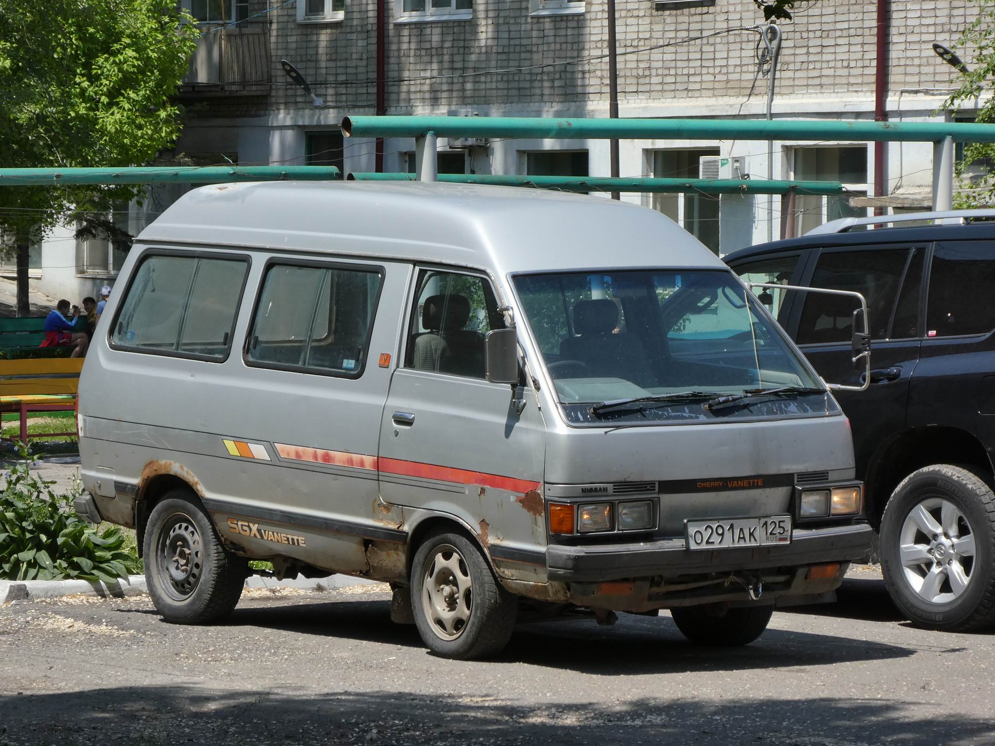 о 291 ак 125, Nissan Cherry Vanette 1st gen Van High-Roof (C120), 1978–1985