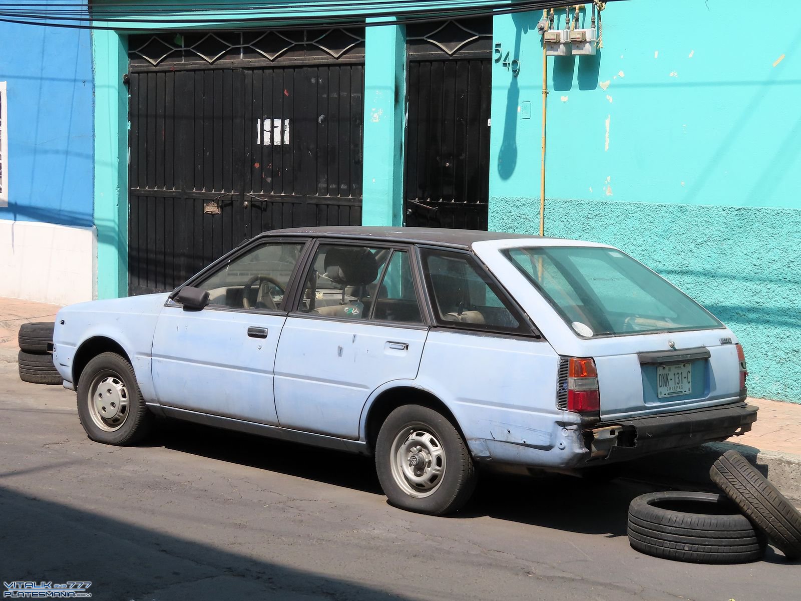 DNK-131-C, Nissan Tsuru 1st gen Wagon (B11; MX-market), 1984–1987