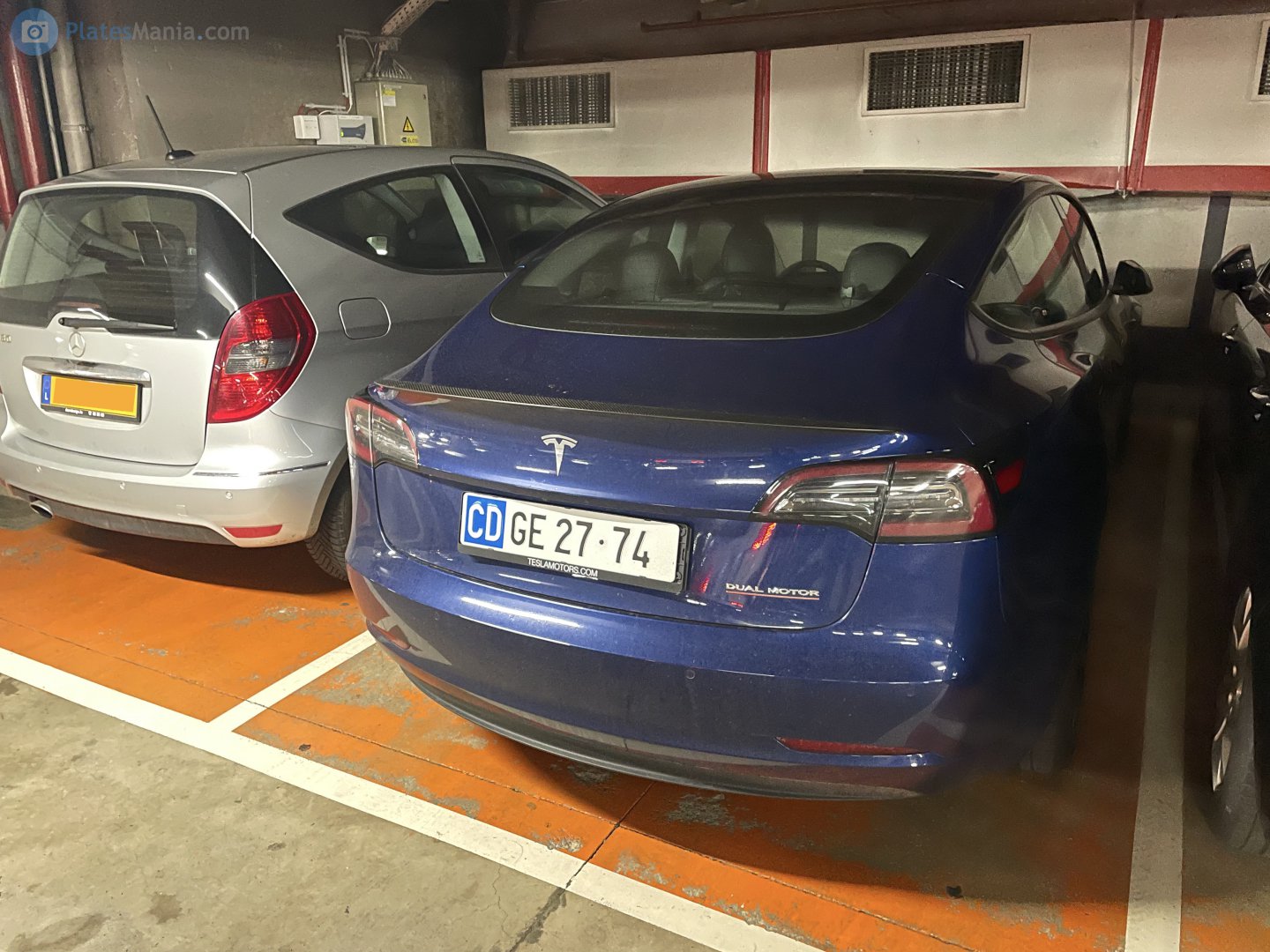 CD GE 27-74, Tesla Model 3 1st gen (5YJ3), 2017–2023