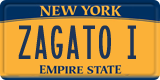 New York, Vanity Plates