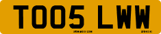 License plate of the United Kingdom, 2001 year system