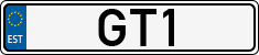 License plate of Estonia, Vanity Plates