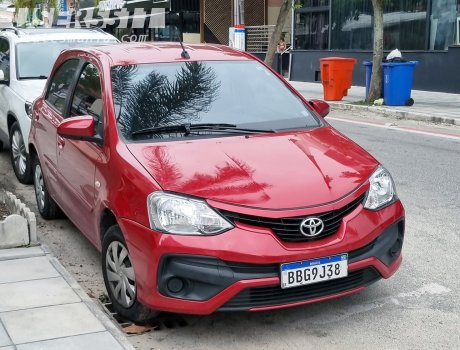 BBG9J38, Toyota Etios