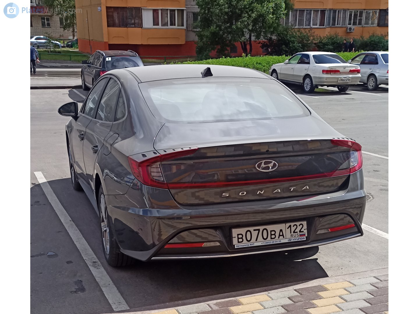 в 070 ва 122, Hyundai Sonata 8th gen (DN8), 2019–2024