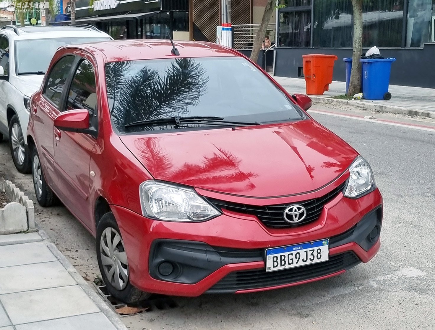 BBG9J38, Toyota Etios 1st gen Hatch (AK10), facelift, 2016–