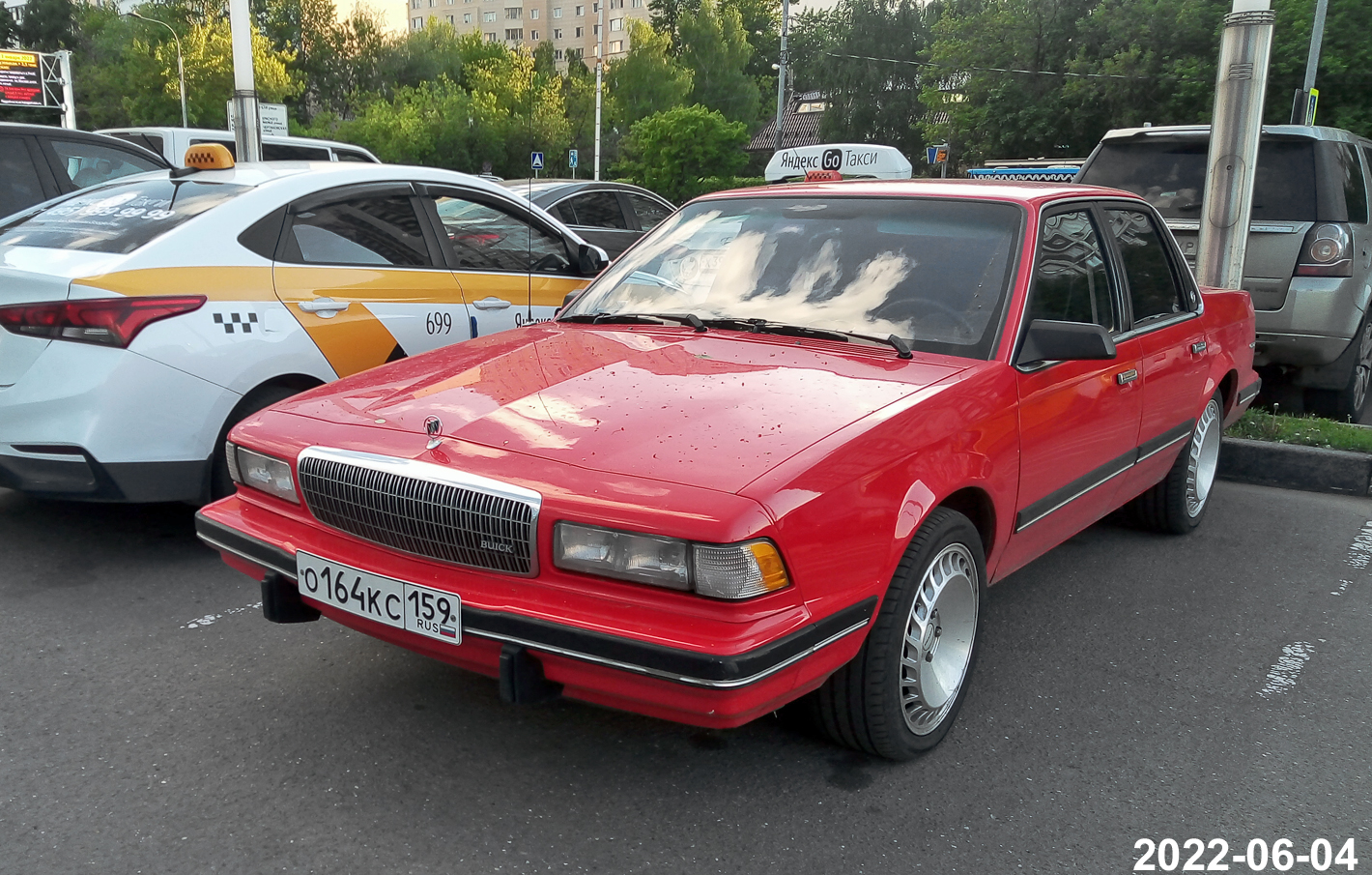о 164 кс 159, Buick Century 5th gen Sedan (19; A-body), facelift, 1988–1996