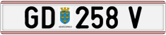 License plate of Austria, Regular plates
