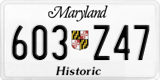 Maryland, Historic (123-456)