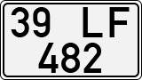 License plate of Turkey, Regular plates