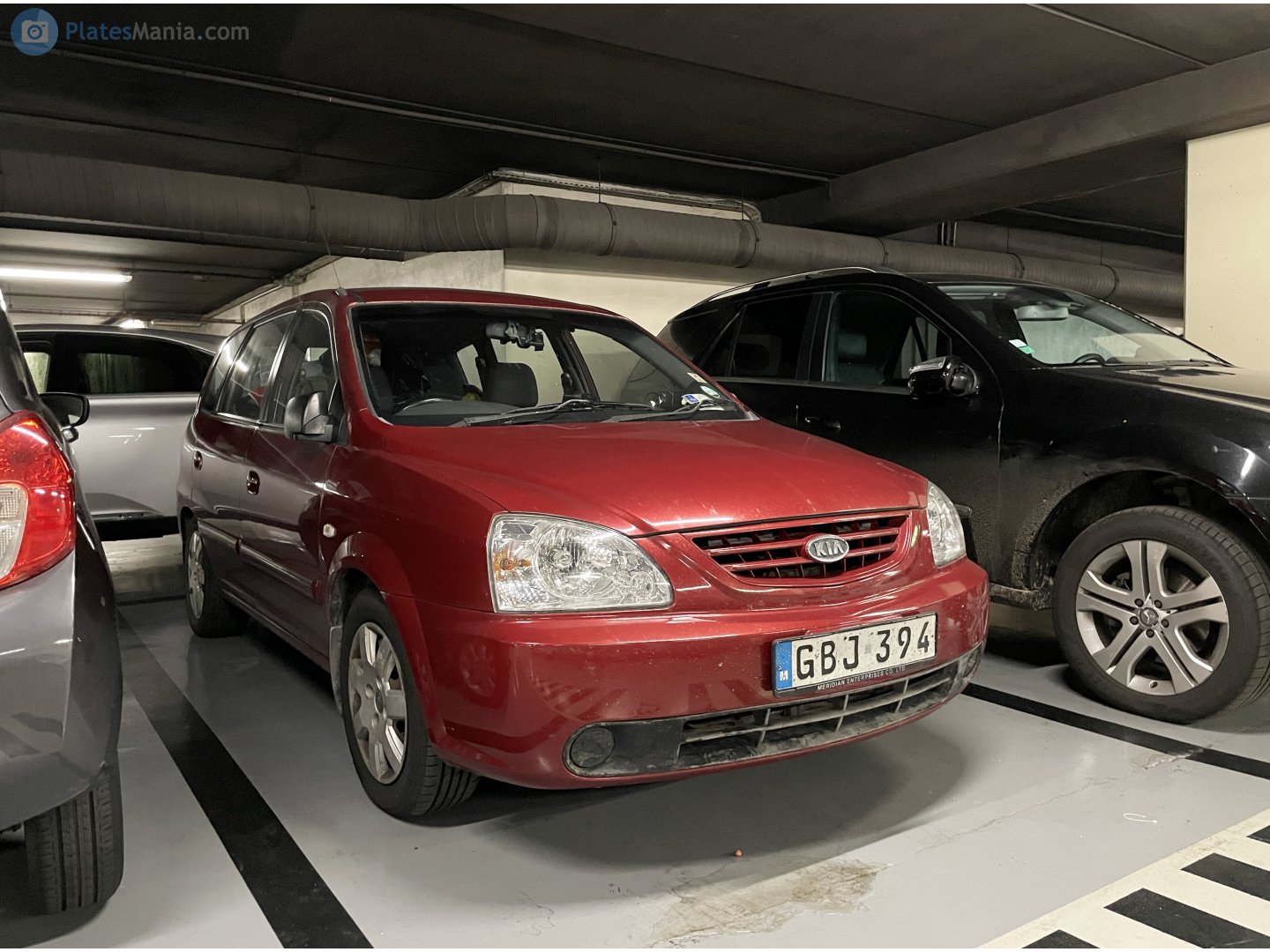 GBJ 394, Kia Carens 1st gen (RS), facelift, 2002–2006