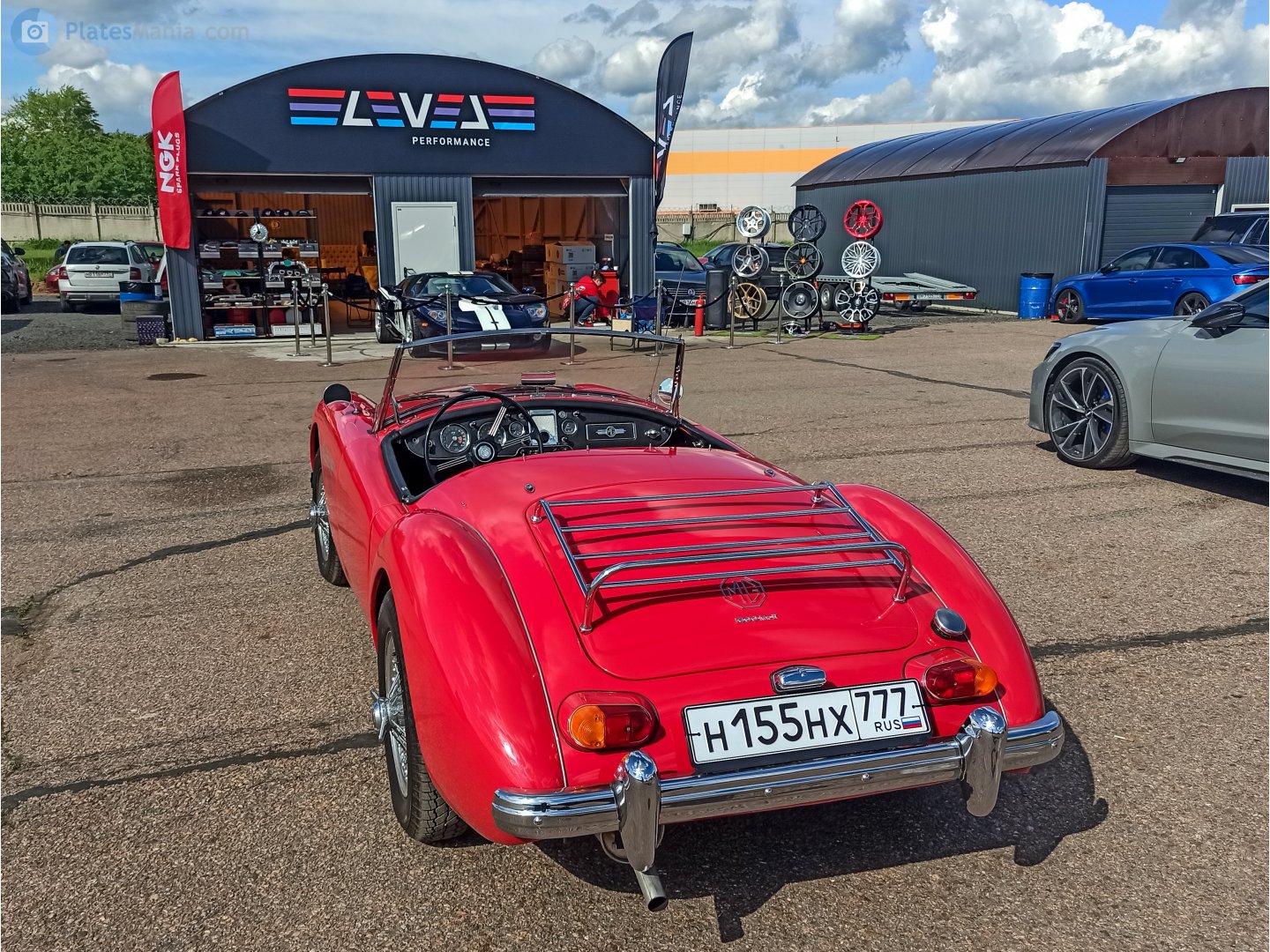 н 155 нх 777, MG A 