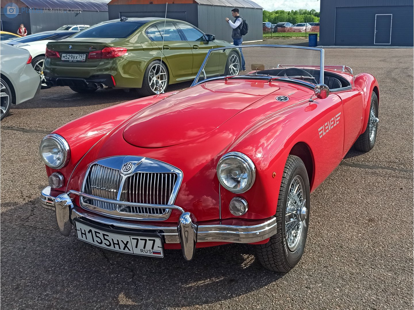 н 155 нх 777, MG A 