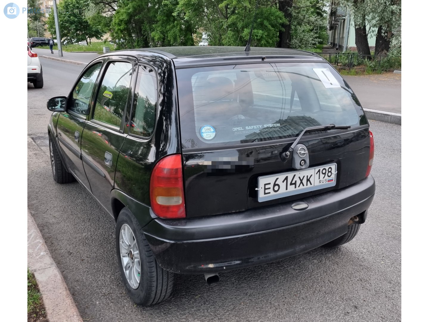 е 614 хк 198, Opel Vita 1st gen 5-door Hatch (B; S93), 1995–2000