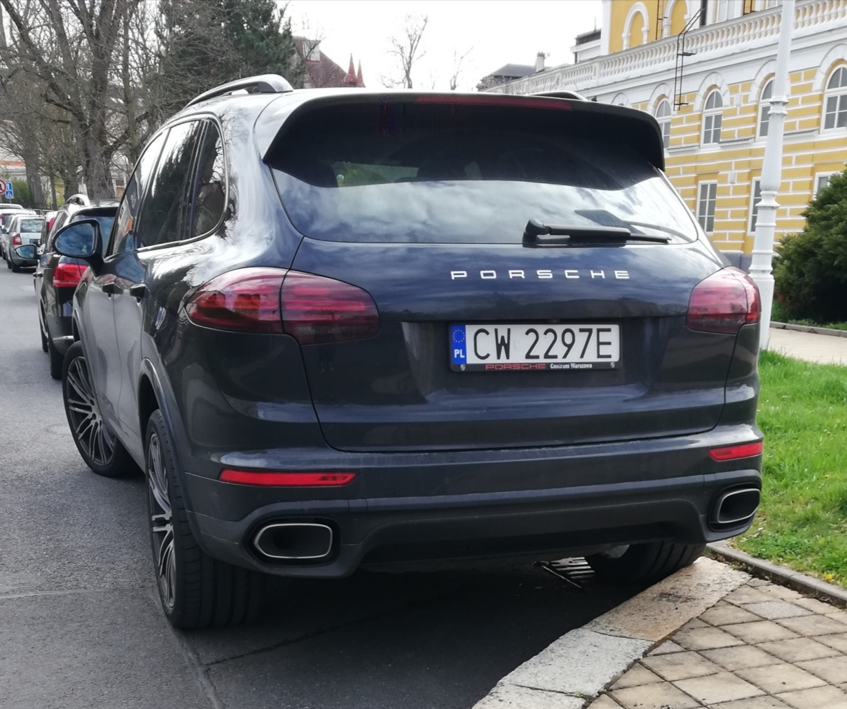 CW 2297E, Porsche Cayenne 2nd gen (958; 92A), facelift, 2014–2017