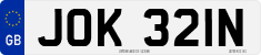 License plate of the United Kingdom, 1963 year system