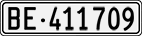 License plate of Switzerland, Cars