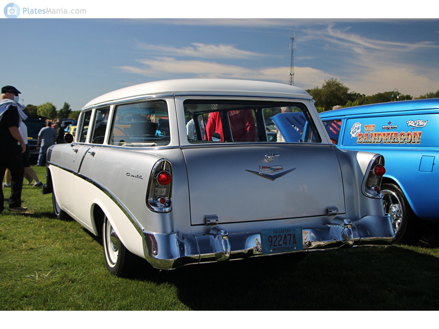 92247A, Chevrolet Townsman 1st gen 1956 (210/Bel Air) (2409/2419; A-body), 2nd facelift, 1955–1956