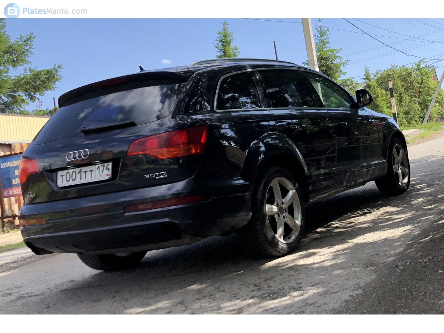 т 001 тт 174, Audi Q7 1st gen (4LB), 2005–2009