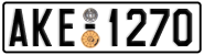 License plate of Greece, Cars