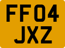 License plate of the United Kingdom, 2001 year system