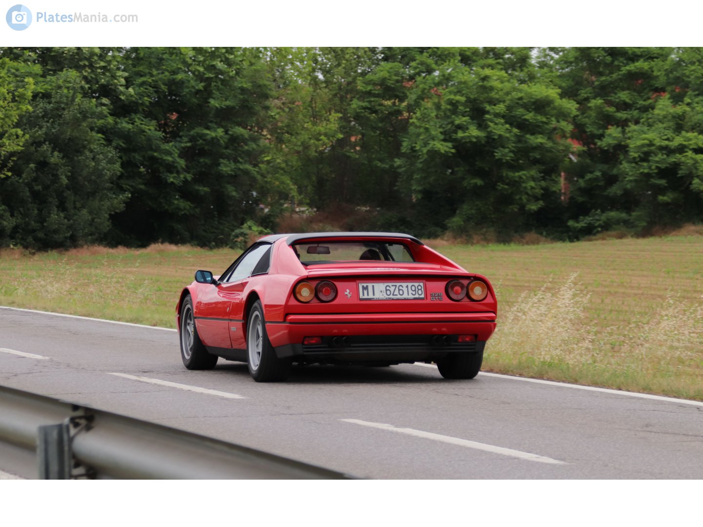 MI 6Z6198, Ferrari 328 1st gen (GTS) Targa (F106), 1985–1989